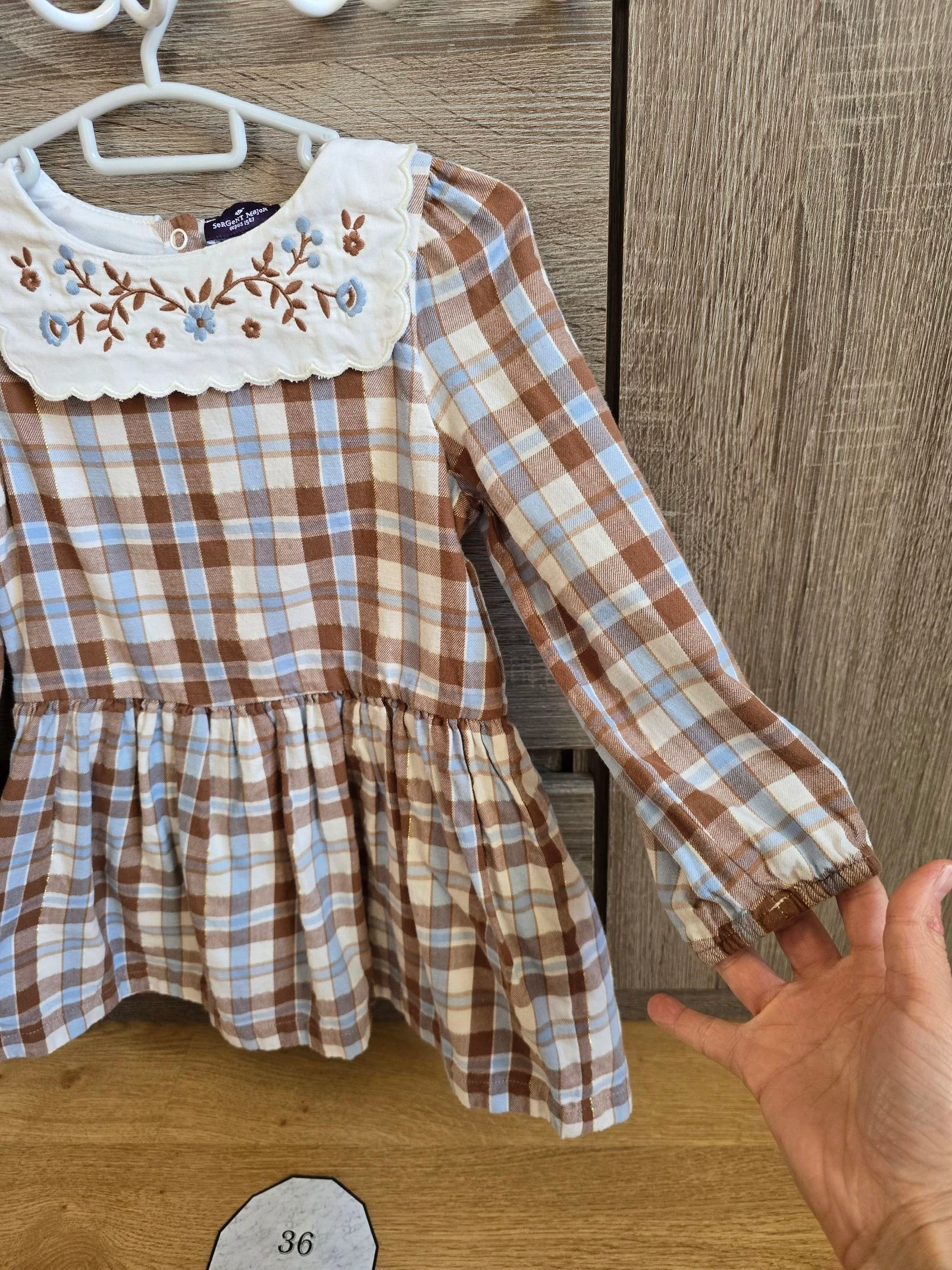 Vestido para Bebê - Vestido + Colete - Sergent Major - 36 meses 92 cm – photo 4